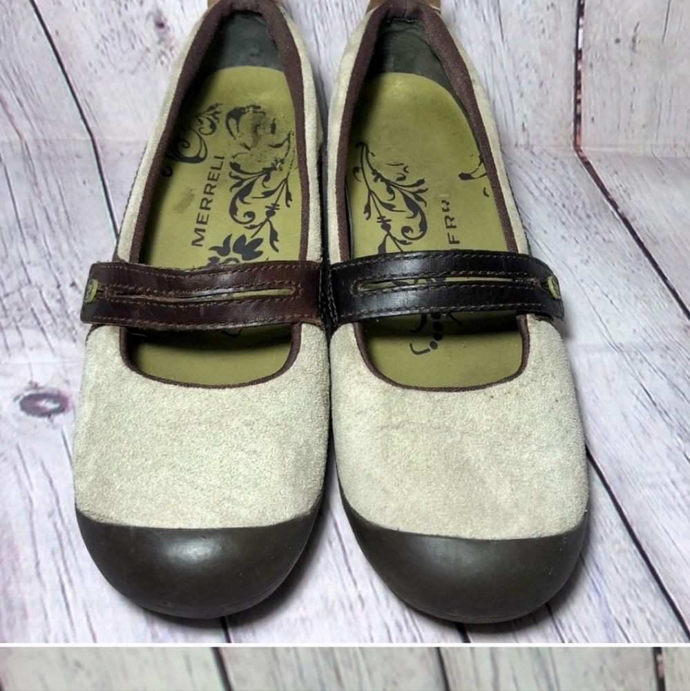 MERRELL Plaza Bandeau Dark Taupe Performance Footw - Picture 4 of 8
